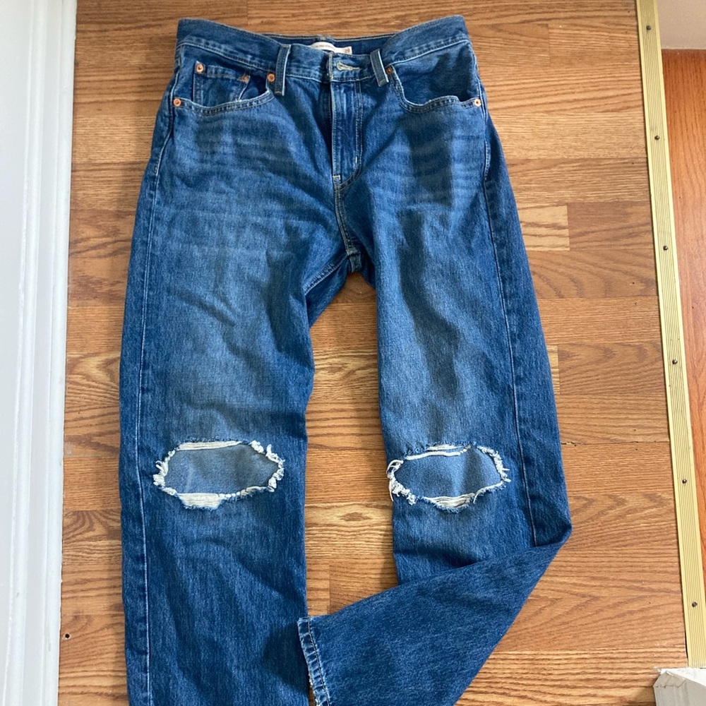 Womens LEVIS Low Pro baggy Jeans